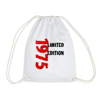 1975 édition limitée anniversaire cadeau femme mari - Sac de sport léger - blanc - Devant