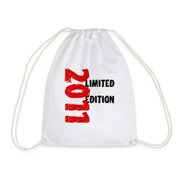 Cadeau amusant pour le 12e anniversaire en édition limitée 2011 - Sac de sport léger - blanc - Devant