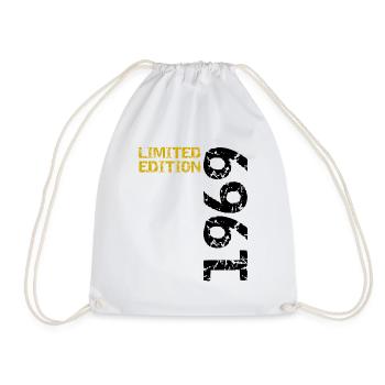 1969 édition limitée anniversaire cadeau femme mari - Sac de sport léger - blanc - Devant