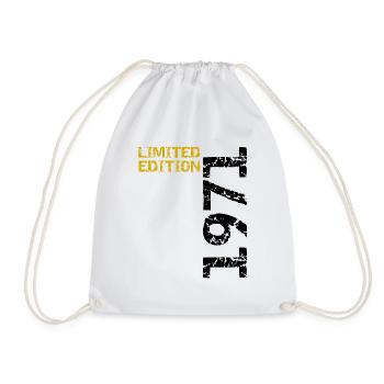 1971 édition limitée anniversaire cadeau femme mari - Sac de sport léger - blanc - Devant