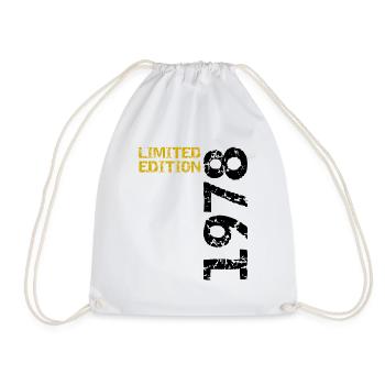 1978 édition limitée cadeau d’anniversaire femme mari - Sac de sport léger - blanc - Devant