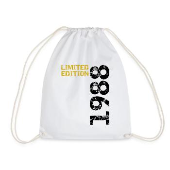 1988 édition limitée anniversaire cadeau femme mari - Sac de sport léger - blanc - Devant