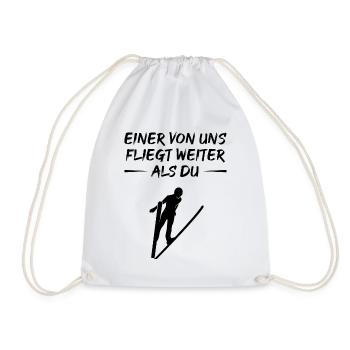 Conception de champion de vol long - Sac de sport léger - blanc - Devant
