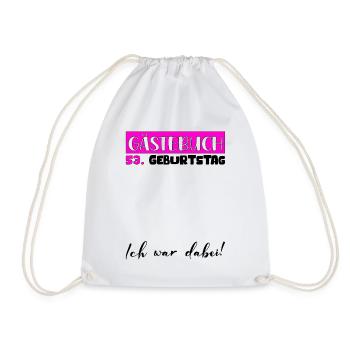 53 Cadeau D’anniversaire Décoration Femme Livre d’Or Femme - Sac de sport léger - blanc - Devant