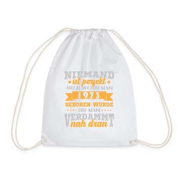 1973 Vintage Rétro Cadeau d’anniversaire - Sac de sport léger - blanc - Devant