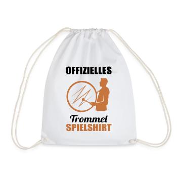Chemise officielle de jeu de tenue de batteur - Sac de sport léger - blanc - Devant