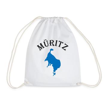 Müritzsee Kontur - Découvrez la nature à l’état pur - Sac de sport léger - blanc - Devant
