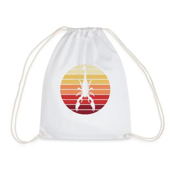 Scorpion mysticisme astrologie zodiaque cadeau - Sac de sport léger - blanc - Devant