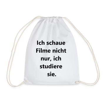 Études cinématographiques - Sac de sport léger - blanc - Devant