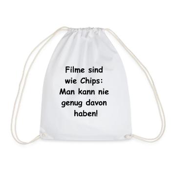 Folie cinématographique - Sac de sport léger - blanc - Devant
