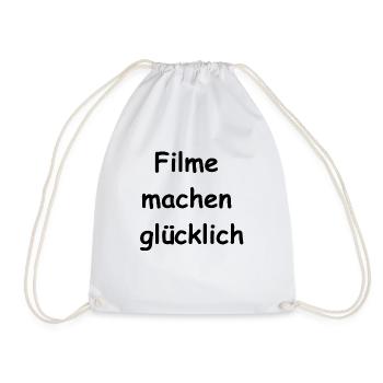 Movie Fan Gift - Drawstring Bag - white - Front