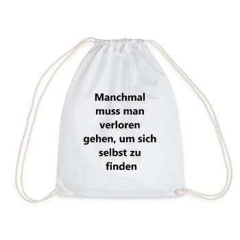 Cadeau Wanderlust - Sac de sport léger - blanc - Devant