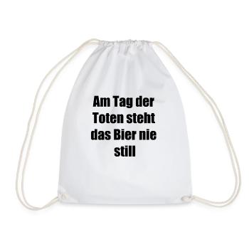 Allerseelen Geschenk - Turnbeutel - Weiß - Vorne