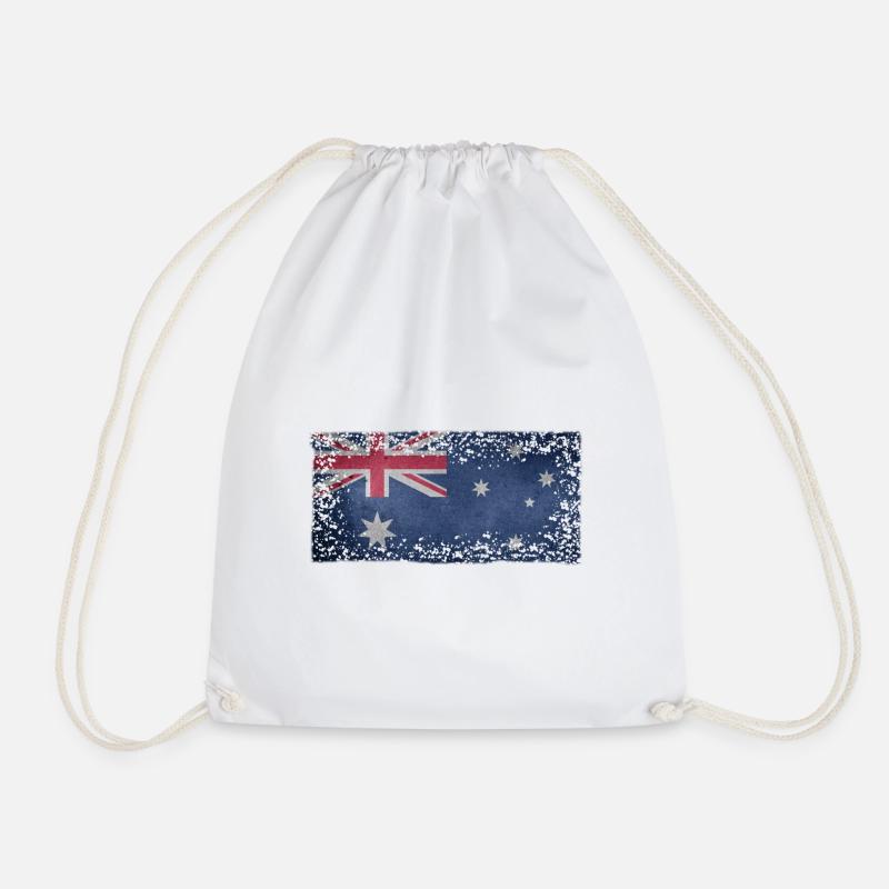 Australien - Turnbeutel - Weiß