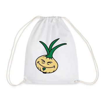 Funny Onion - Turnbeutel - Weiß - Vorne