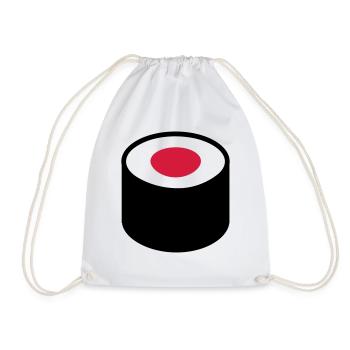 Sushi - Sac de sport léger - blanc - Devant