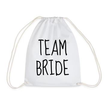 Ehe Hochzeit Liebe Paar Ehemann Frau Braut Love - Turnbeutel - Weiß - Vorne