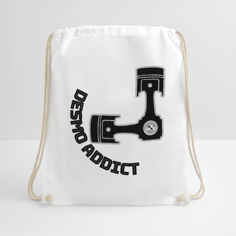 DesmoAddict - der Name ist Programm Turnbeutel