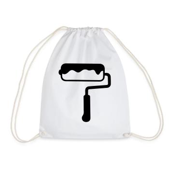 Painter - Drawstring Bag - white - Front