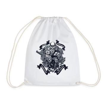 Partnerlook Design Dès notre première rencontre - Sac de sport léger - blanc - Devant