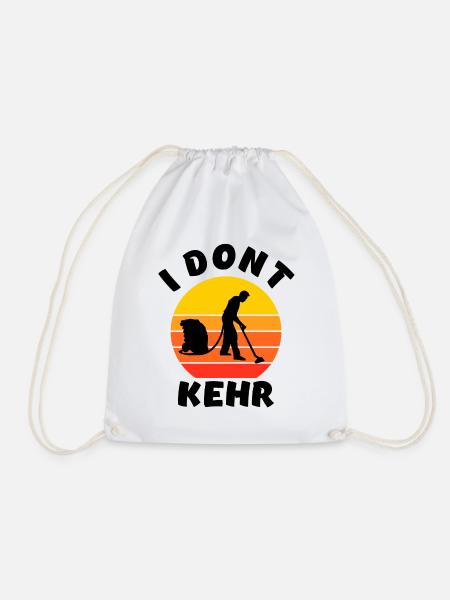 I don’t kehr - Staubsauger - Hausmann - Turnbeutel - Weiß
