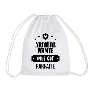 Arrière Mamie Mamy Grand-Mère Grand Mere - Drawstring Bag - white - Front