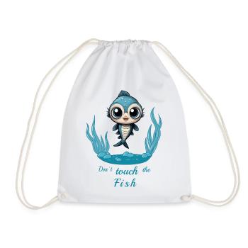 Poisson sucré - Sac de sport léger - blanc - Devant