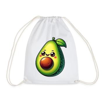 Avocado - Drawstring Bag - white - Front