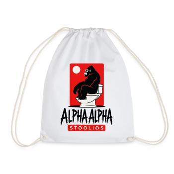 Aplha Alpha Stollios - Turnbeutel - Weiß - Vorne