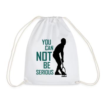You cant be serious McEnroe  - Sac de sport léger - blanc - Devant