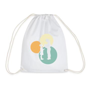 Primary School Teacher Teacher - Drawstring Bag - white - Front