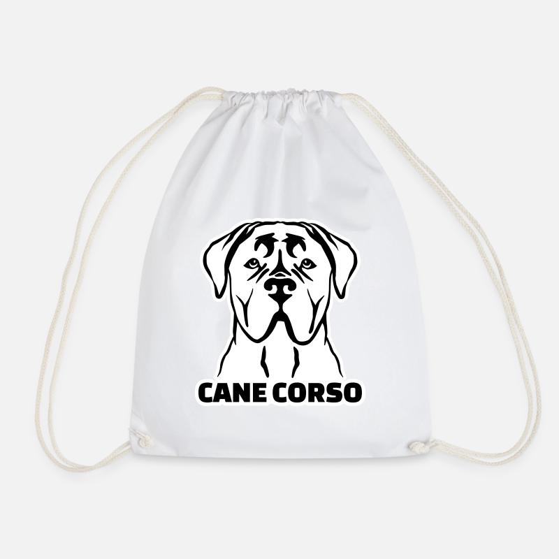 Cane Corso - Turnbeutel - Weiß