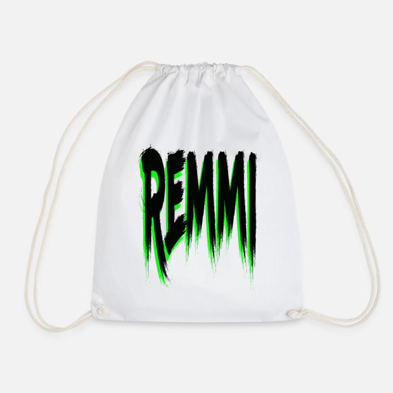 REMMI - Drawstring Bag - white