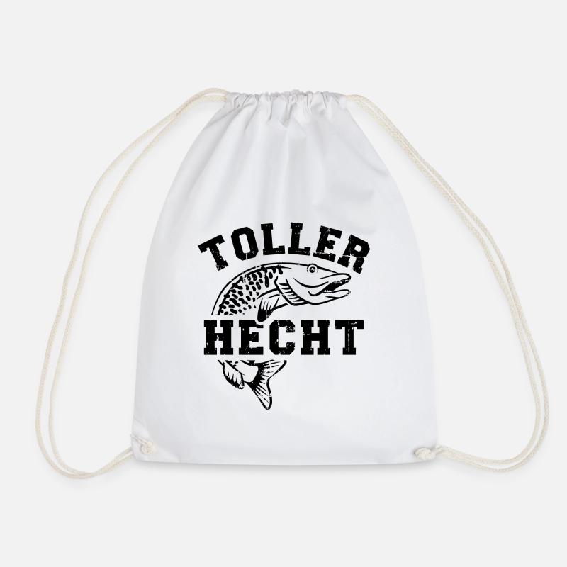 Hecht - Turnbeutel - Weiß