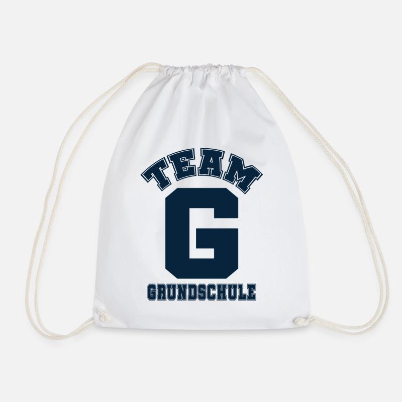 Team Grundschule Einschulung 2020 - Turnbeutel - Weiß
