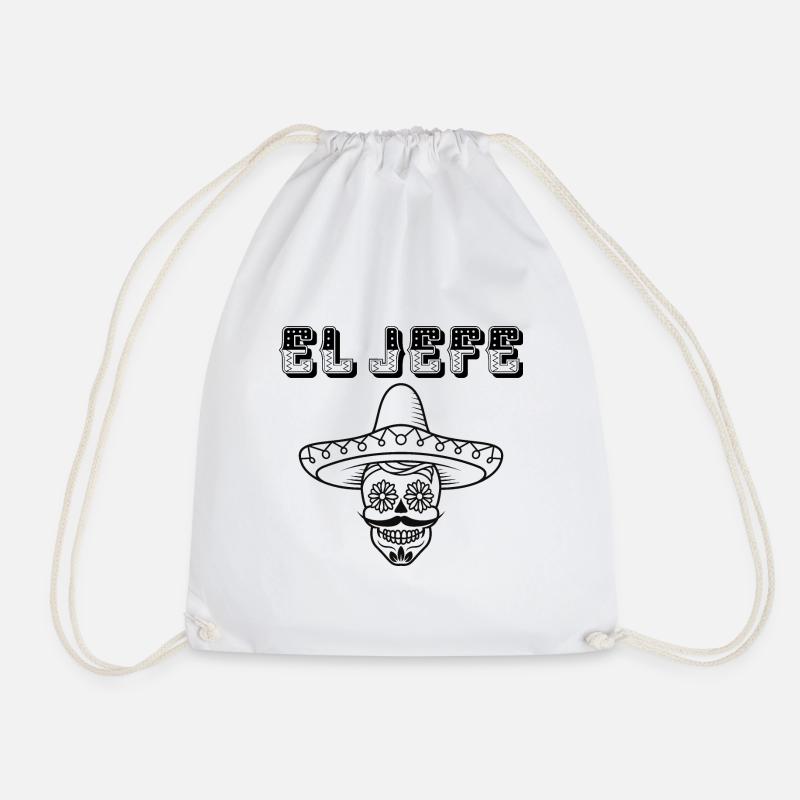 der Boss, El Jefe, El Boss - Turnbeutel - Weiß