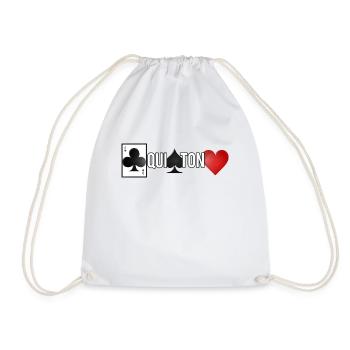 Ace Of Clover That Stings - Drawstring Bag - white - Front