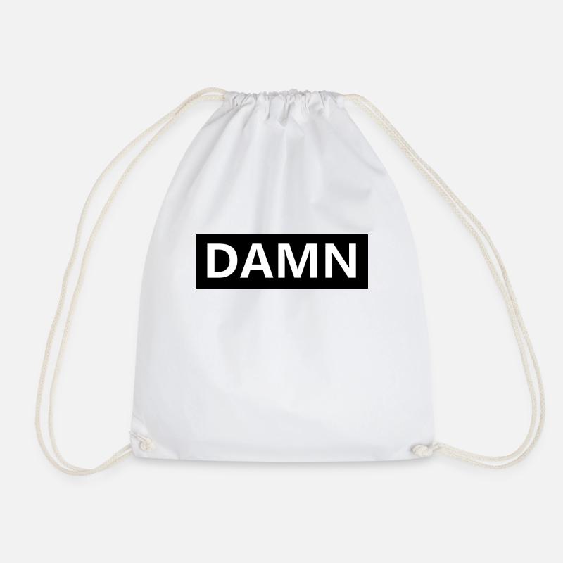 DAMN - Turnbeutel - Weiß