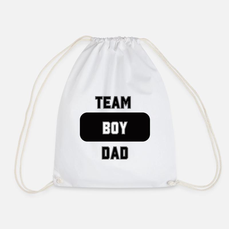 TEAM BOY DAD  - Turnbeutel - Weiß