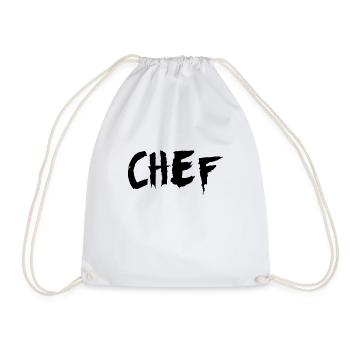 CHEF - Turnbeutel - Weiß - Vorne