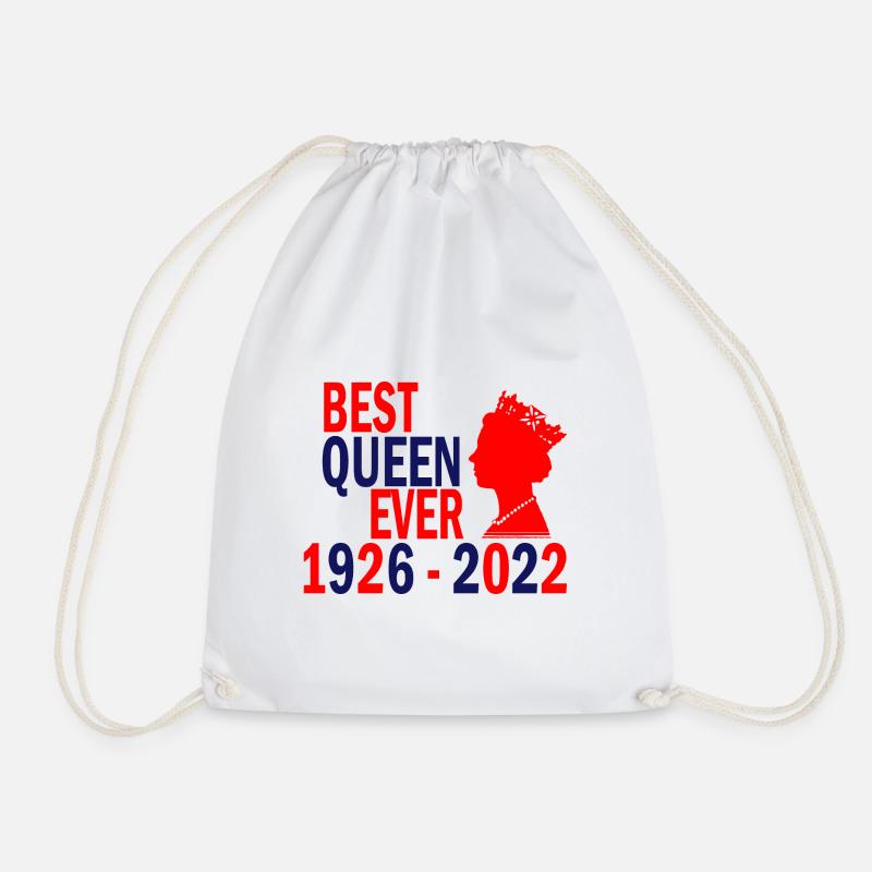 queen best ever Elisabeth II 1926 - 2022 - Sac de sport léger - blanc