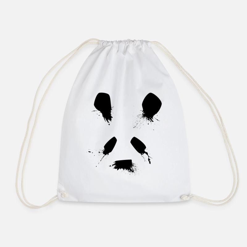 Panda - Turnbeutel - Weiß