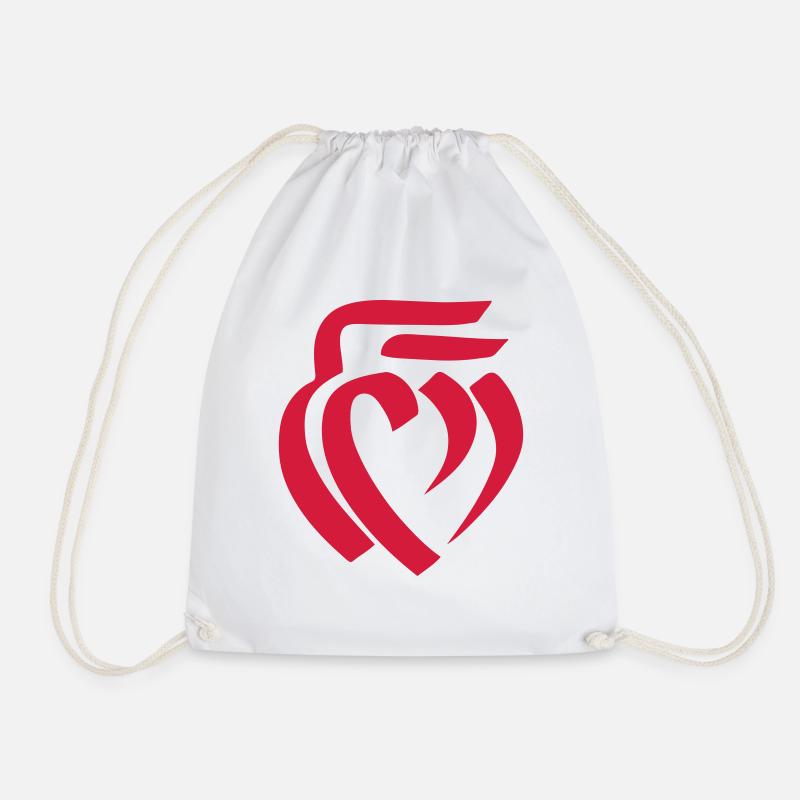 vende laique - Drawstring Bag - white