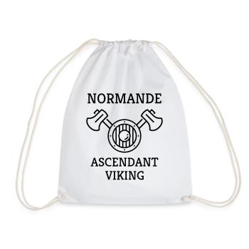 Normandie / Normand / Normande / France/ Normandy - Drawstring Bag - white - Front
