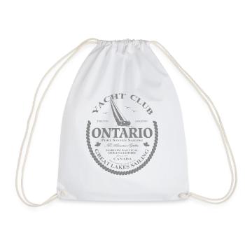 Ontario Sailing - Turnbeutel - Weiß - Vorne
