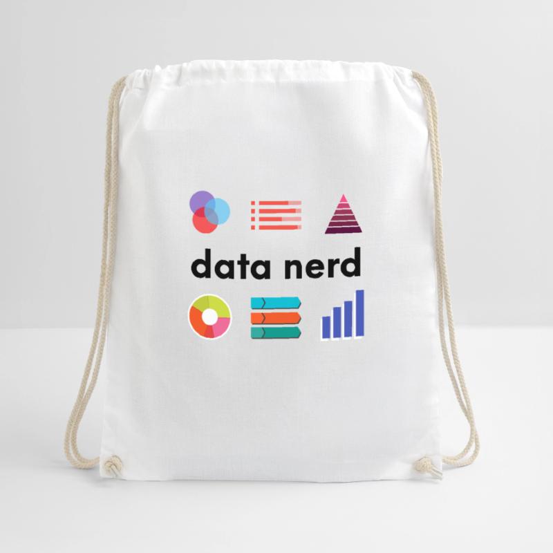 Data Nerd - Data Analyst Data Scientist - Data Drawstring Bag
