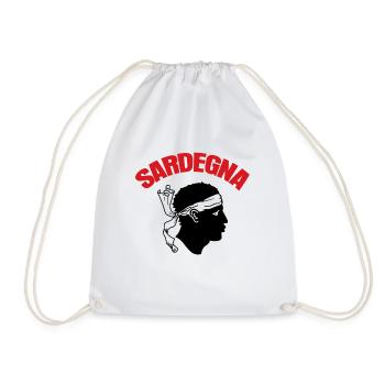Sardinia Holidays Sardegna Sardinia - Drawstring Bag - white - Front