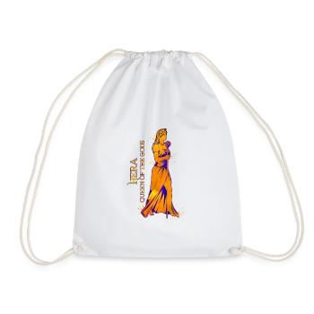Queen of the Gods - Hera - Drawstring Bag - white - Front