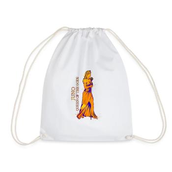 Queen of the Gods - Juno - Drawstring Bag - white - Front