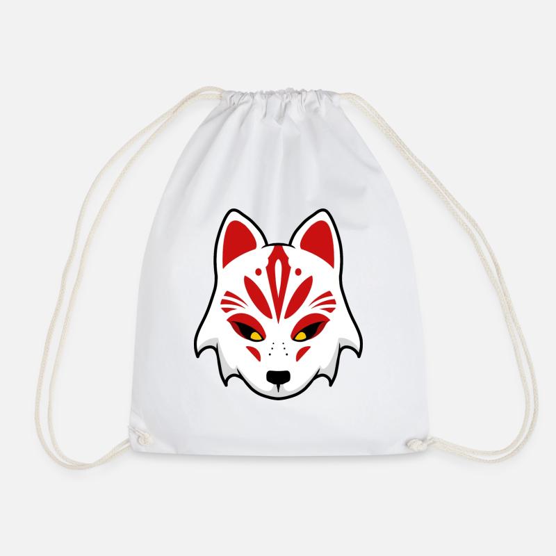 Kitsune - Sac de sport léger - blanc